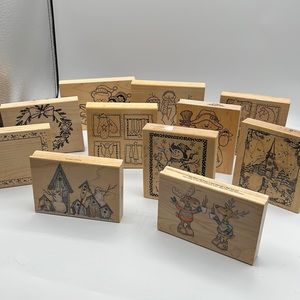 Stamp Bundle. Set of 10 used and not used.